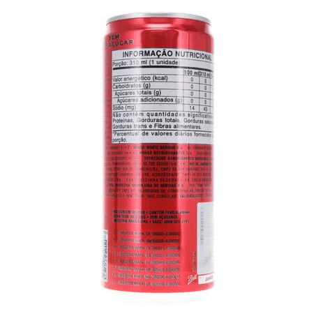 Refrigerante Coca-Cola 310ml - Zero Açúcar - Lata 360-2