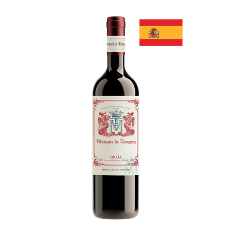 VINHO ESPANHOL TINTO MARQUES TOMARES CRIANZA RIOJA 750ML