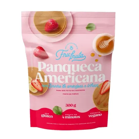 Mix para Panqueca Sem Glúten Frufruta 300 g – Vitao