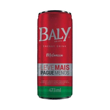 Energético Baly Melancia  Lata 473ml
