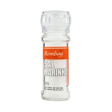 Bombay Sal Marinho Com Moedor 100G