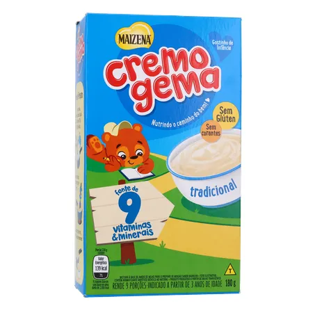 Mingau Tradicional Maizena Cremogema Caixa 180gr 360-35