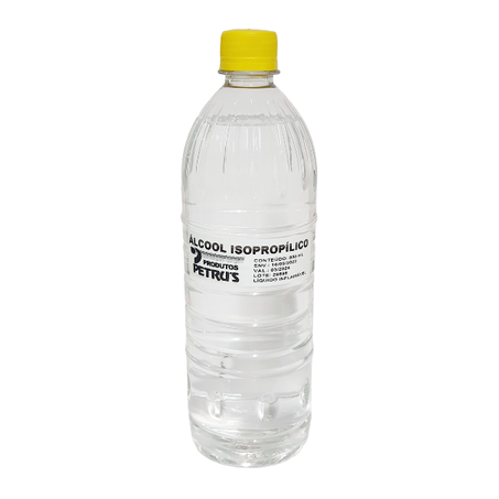 ÁLCOOL LÍQUIDO ISOPROPÍLICO 100% 800ML PETRUS