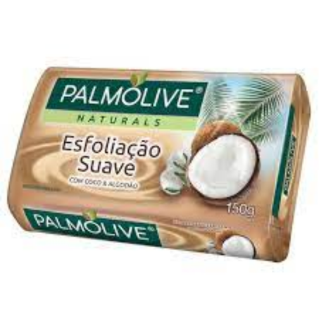 Sabonete barra palmolive 150g esfoliacao suave