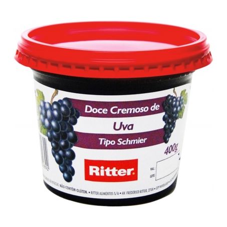 Doce fruta ritter 400g uva pt red