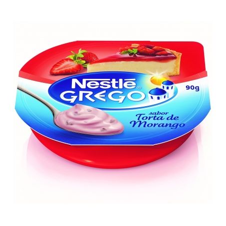 IOGURTE NESTLÉ GREGO TORTA MORANGO 90GR