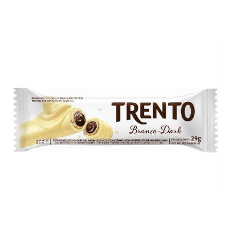 WAFER TRENTO CHOCOLATE BRANCO 29G