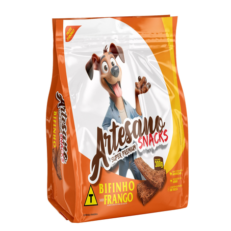 Bifinho para Cães Artesano Sabor Frango 300g