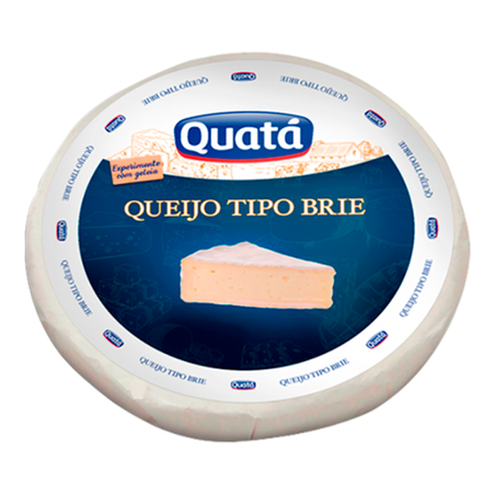 QUEIJO TIPO BRIE QUATÁ 1KG