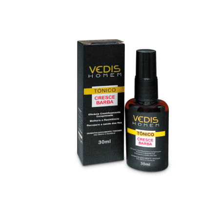 Tônico cresce barba vedis 30ml