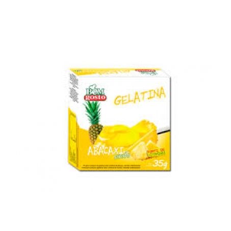 Gelatina bom gosto 20g abacaxi
