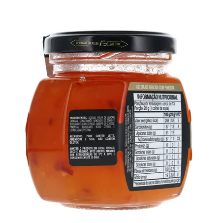 GELEIA BOM PRINCÍPIO ABACAXI C/PIMENTA VIDRO 250G 360-13