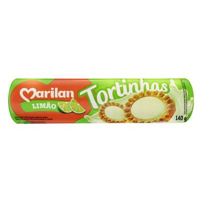 Biscoito tortinhas limao marilan 140g