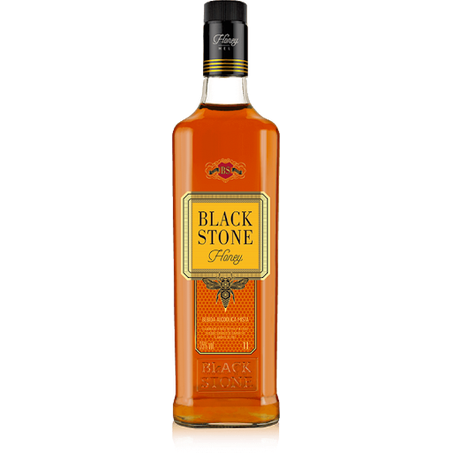 WHISKY BLACK STONE 1L MEL