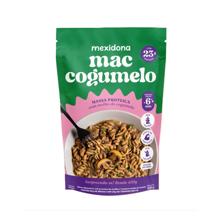 Macarrão Mexidona Cogumelo Massa Proteica 100g