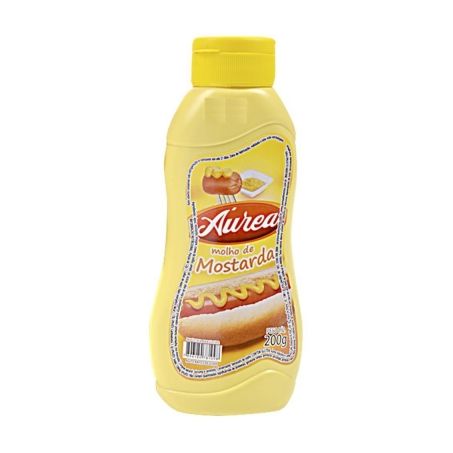 Molho mostarda aurea 190g