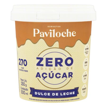 SORVETE DULCE DE LECHE PAVILOCHE