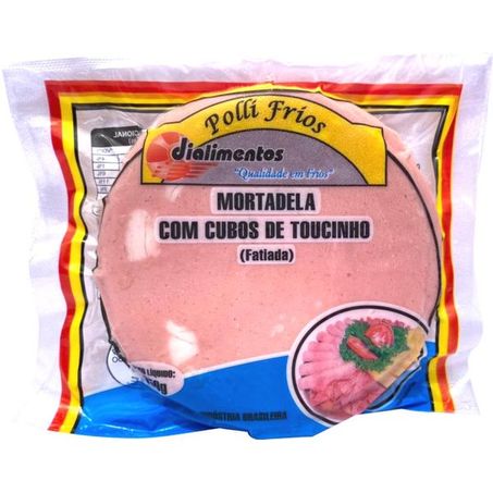 Mortadela fat polli frios 150g com gordu