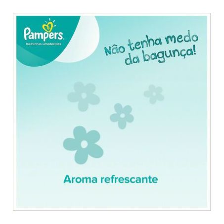 Lenço Umedecido Pampers Fresh Clean 48UN