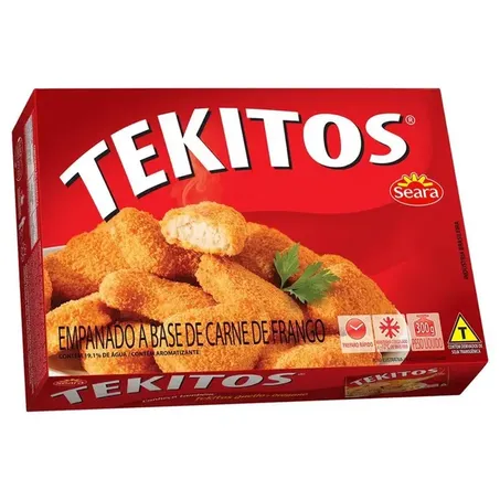 Empanado seara tekitos frango caixa 300g