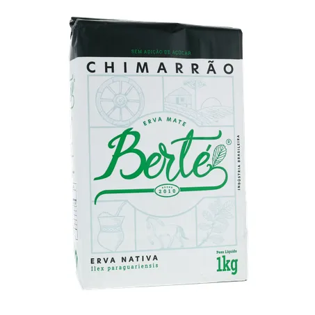 Erva mate berte s-acucar 1kg 360-17
