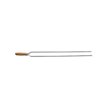 Espeto taumer duplo cromado rf 2085