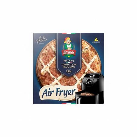 PIZZA TIA INÊS AIR FRYER LOMBO COM REQUEIJÃO 250G