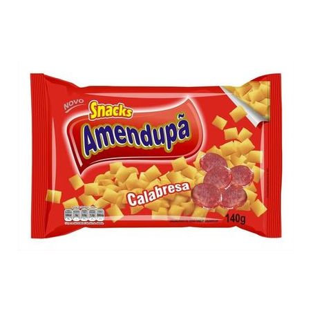 Salgadinho snacks amendupa 140g calabresa