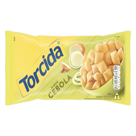 Salgadinho de trigo cebola torcida