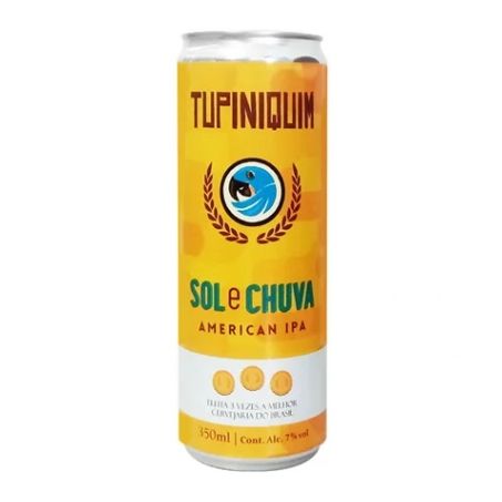 CERVEJA LT TUPINIQUIM 350ML SOL E CHUVA