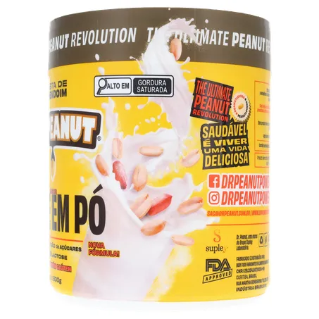 Pasta de Amendoim Dr Peanut Leite em Pó 600G 360-7