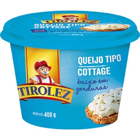 QUEIJO TIPO COTTAGE TIROLEZ 400G
