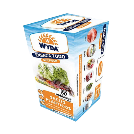 Ensaca tudo wyda 7 kg multiuso c/50