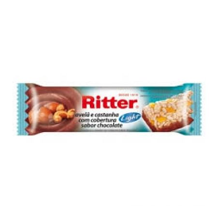 Barra Cereal Ritter Avelã E Castanha com Chocolate Embalagem 25G