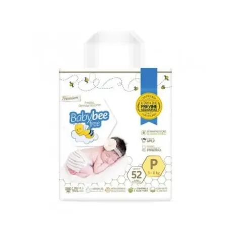 Fralda dermoprotetora babybee p c/52