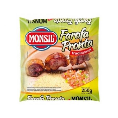 Farofa monsil tradicional 250g