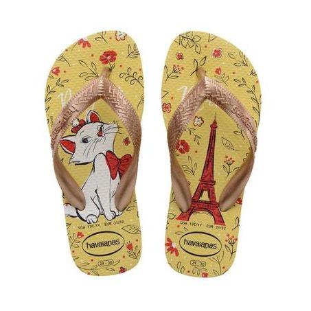 SANDALIA HAVAIANA KIDS TOP MARIE AM/LIMAO 25/26