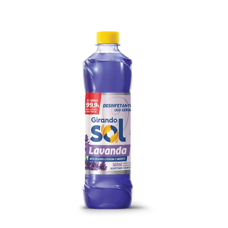 DESINFETANTE GIRANDO SOL LAVANDA 500ML*