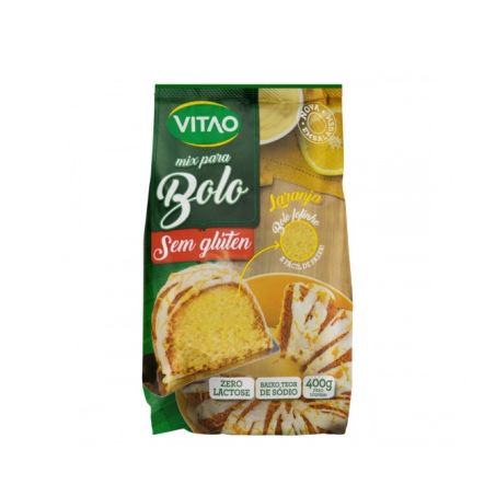 Mistura para bolo vitao laranja sem glúten 300g