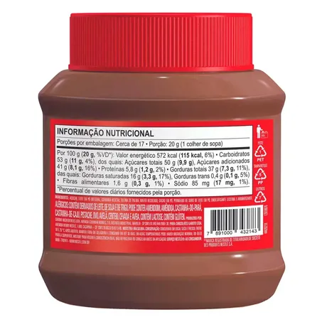 Creme Cacau Nestle 330g Kit Kat Crunchy e Creamy 360-2