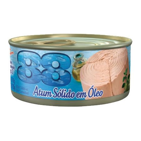 Atum 88 solido em oleo 120g
