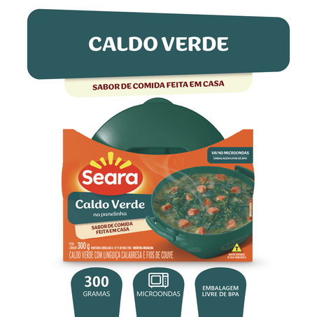 Caldo Verde com Calabresa Seara Na Panelinha 300g