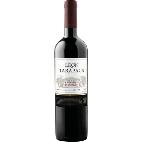 Vinho tarapaca leon cab sauvig tto 750ml