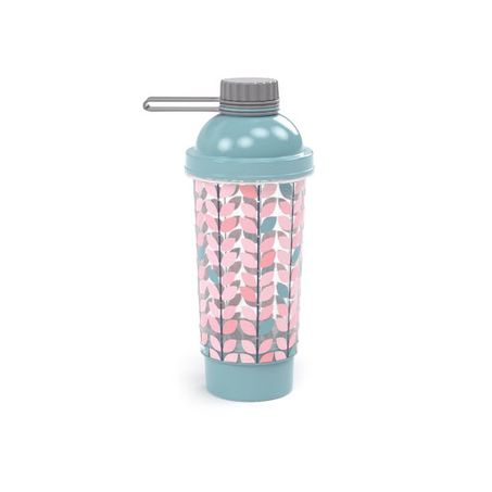 SHAKEIRA PLASUTIL COM COMPARTIMENTO 580ML
