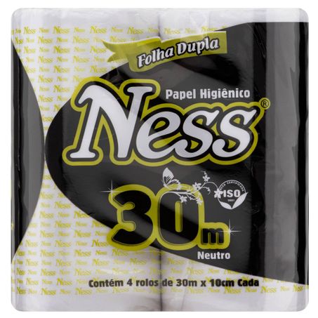 PAPEL HIG NESS 30M FOL DUPL NEUTRO 04UN