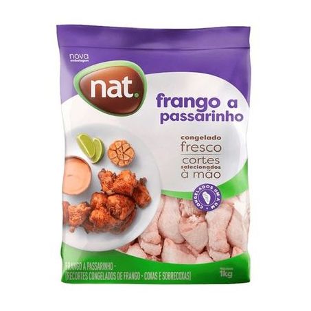 Frango à passarinho congelado nat 1kg