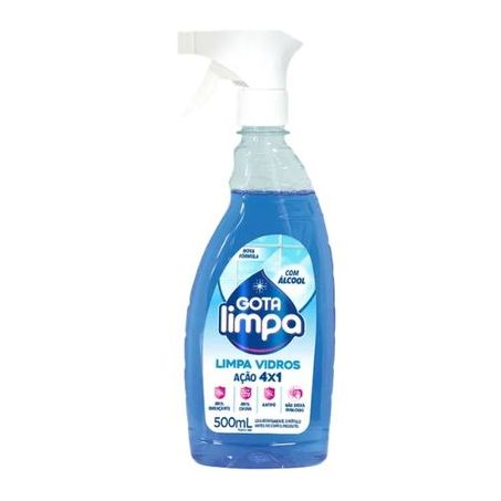 Limpa Vidros Gota Limpa Com Gatilho 500ml