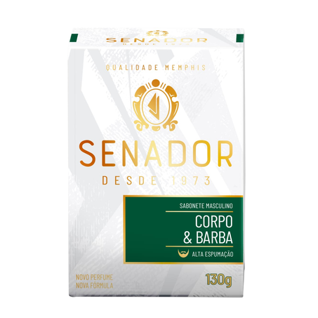 Sabonete Senador Corpo e Barba 130g