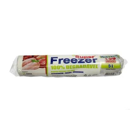 EMBALAGEM CONGELAR SUPER FREEZER 5L COM 100UN