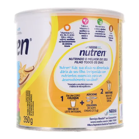 Nutren kids baunilha 350g 360-1